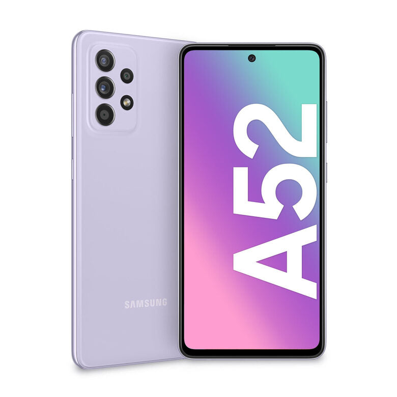 Samsung Galaxy A52 4G A52 128 GB Display 6.5” FHD+ Super AMOLED Awesome Violet