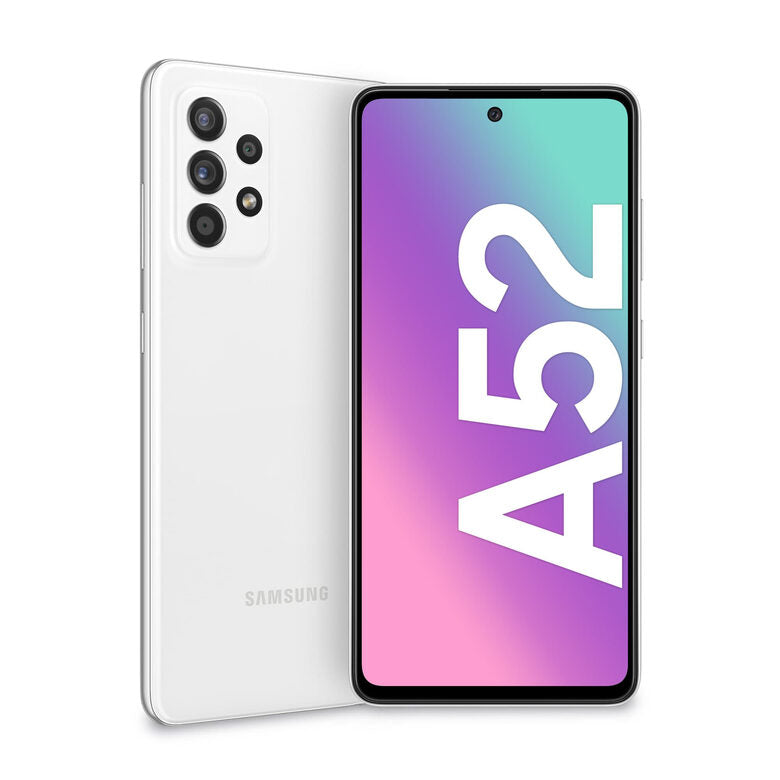 Samsung Galaxy A52 4G A52 128 GB Display 6.5” FHD+ Super AMOLED Awesome White