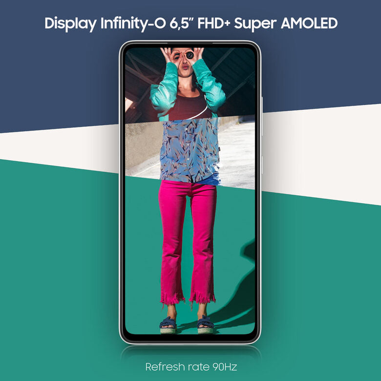 Samsung Galaxy A52 4G A52 128 GB Display 6.5” FHD+ Super AMOLED Awesome White