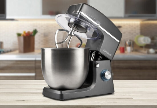 G3 Ferrari Pastaio 10&Lode Sbattitore con base 1500 W Grigio, Acciaio inossidabile