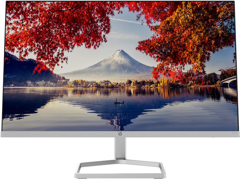 HP M24f 60,5 cm (23.8") 1920 x 1080 Pixel Full HD Nero, Argento
