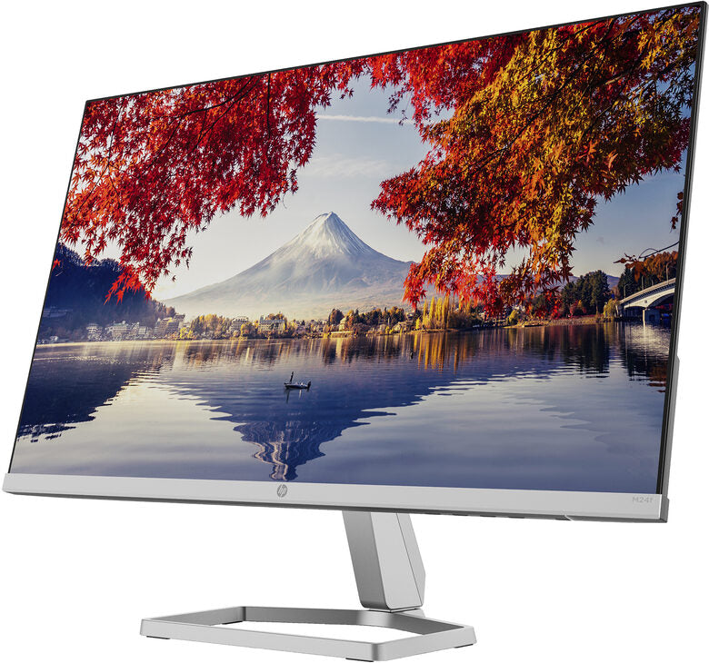 HP M24f 60,5 cm (23.8") 1920 x 1080 Pixel Full HD Nero, Argento