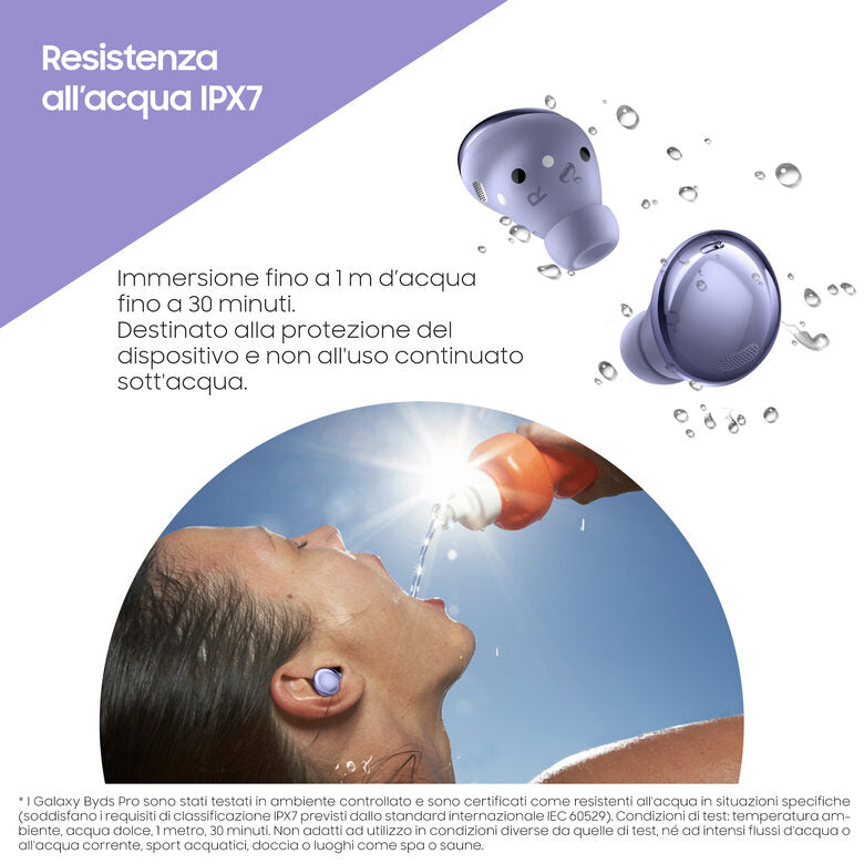 Samsung Cuffie Auricolari Wireless Galaxy Buds Pro Phantom Violet