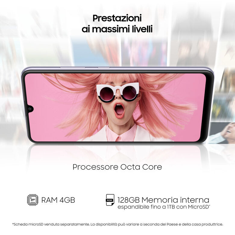 Samsung Galaxy A32 128GB Display 6.4” FHD+ Super AMOLED Awesome Violet