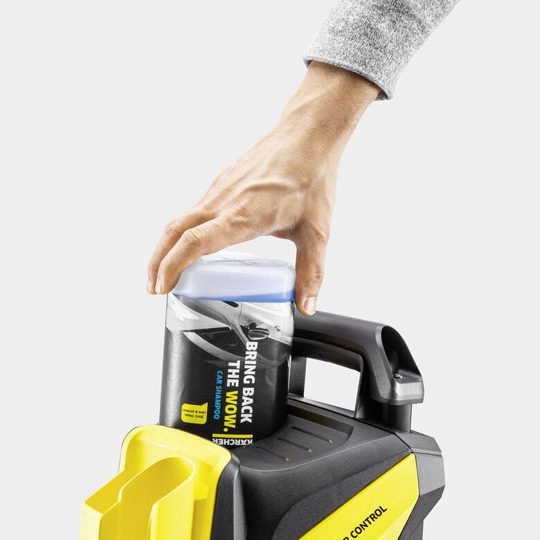 Kärcher K 4 POWER CONTROL idropulitrice Verticale Elettrico 420 l/h Nero, Giallo