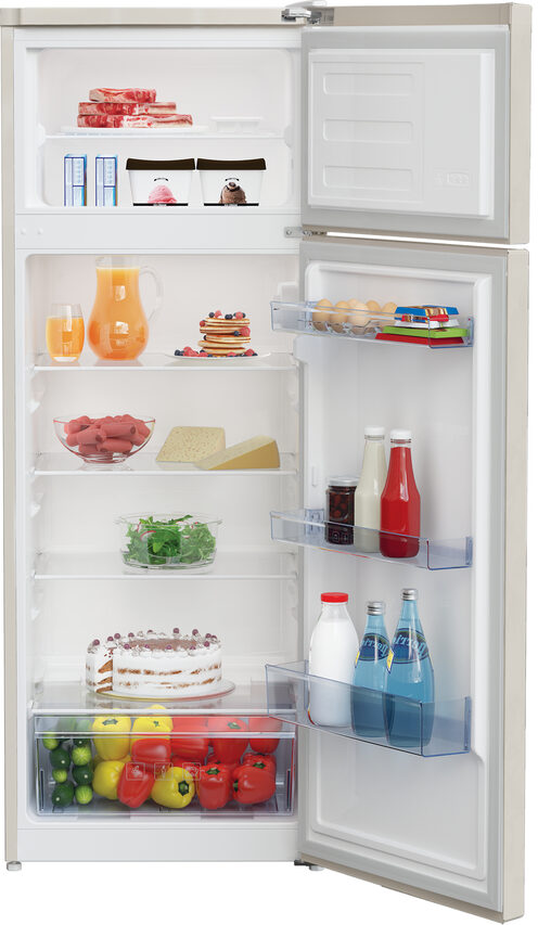 Beko RDSA240K20BN frigorifero con congelatore Libera installazione 223 L F Beige