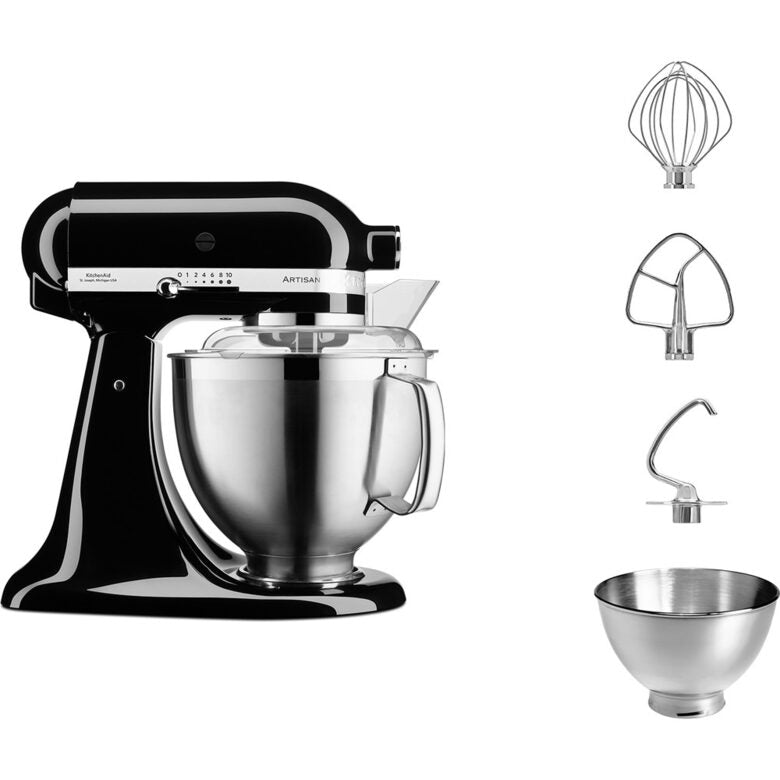 KitchenAid Artisan 5KSM185PS robot da cucina 300 W 4,8 L Nero