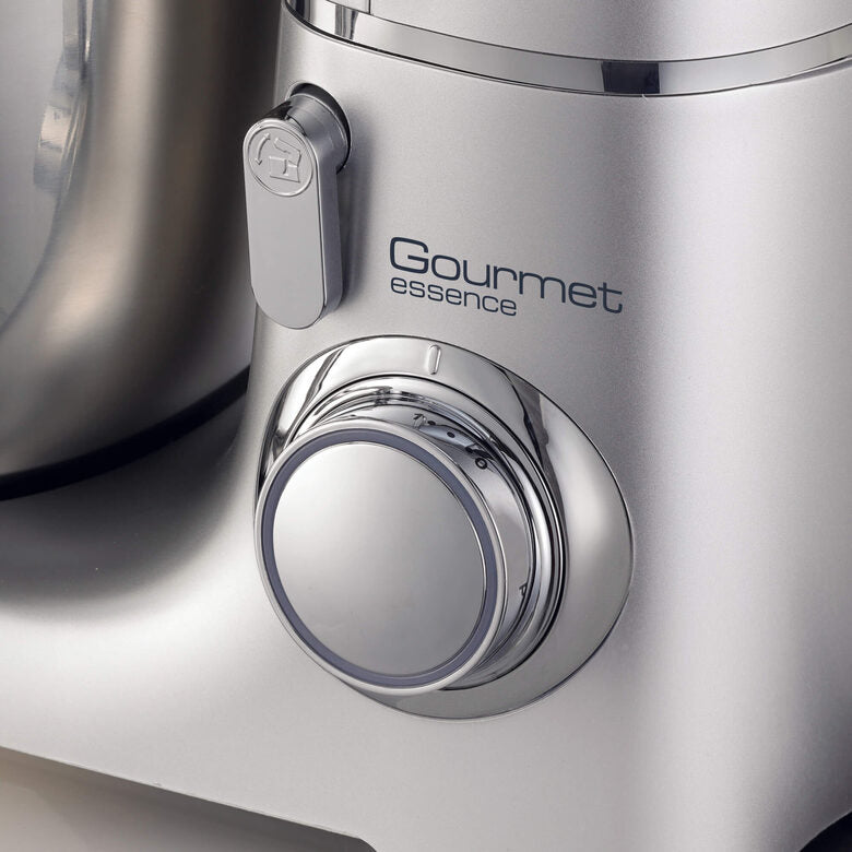 Ariete 1583 Gourmet Essence, Impastatrice Planetaria, Impasta, Monta e Amalgama, 1300W, Capacità 5,2L, 2 fruste e 1 gancio, 10 velocità + Pulse