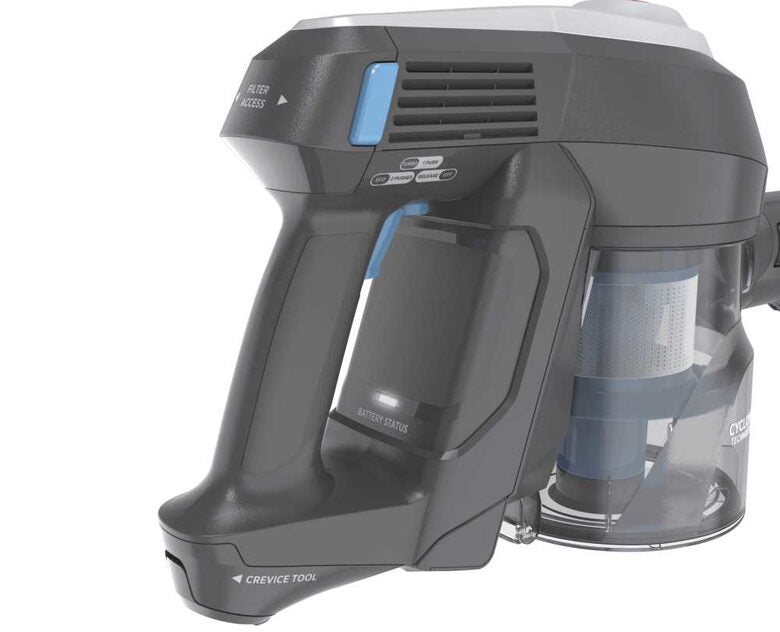 Hoover H-FREE 100 HF122PTA 011 Titanio Senza sacchetto