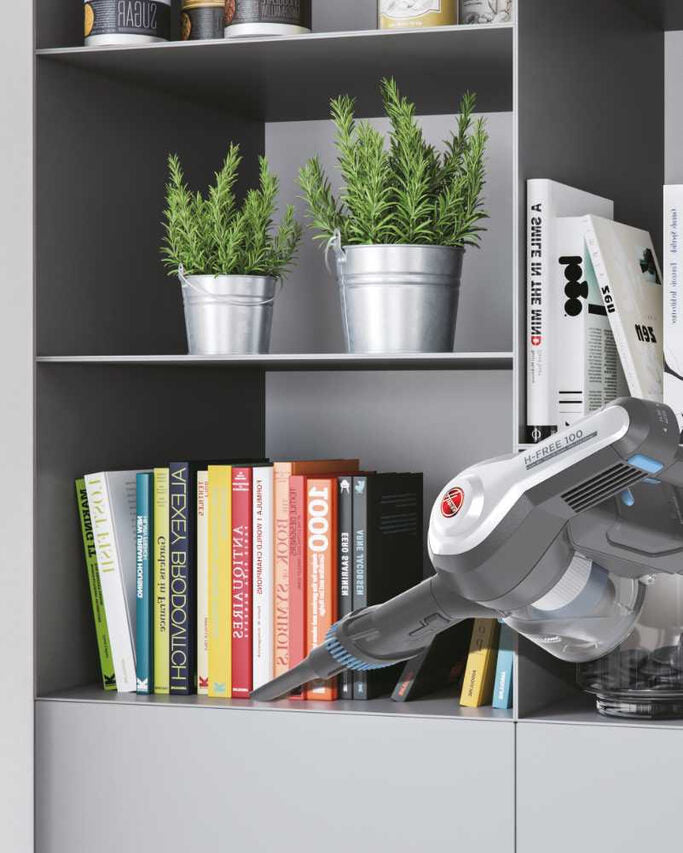 Hoover H-FREE 100 HF122PTA 011 Titanio Senza sacchetto