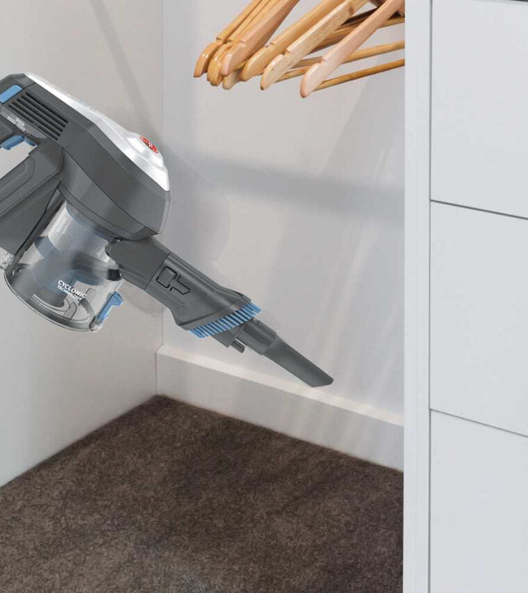 Hoover H-FREE 100 HF122PTA 011 Titanio Senza sacchetto
