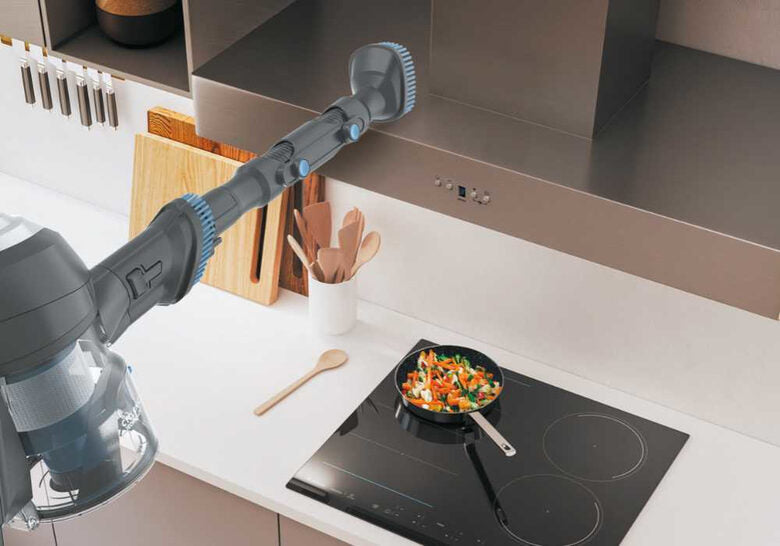 Hoover H-FREE 100 HF122PTA 011 Titanio Senza sacchetto