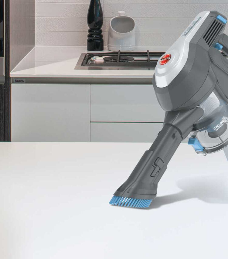 Hoover H-FREE 100 HF122PTA 011 Titanio Senza sacchetto