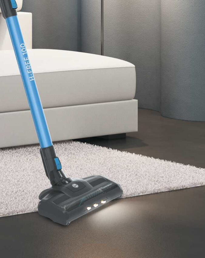 Hoover H-FREE 100 HF122PTA 011 Titanio Senza sacchetto