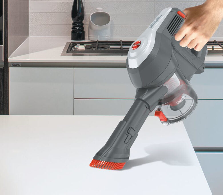 Hoover H-FREE 100 HF122AH 011 Titanio Senza sacchetto