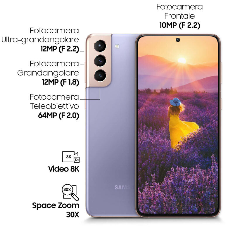 Samsung Galaxy S21+ 5G 128 GB Display 6.7" Dynamic AMOLED 2X Phantom Violet
