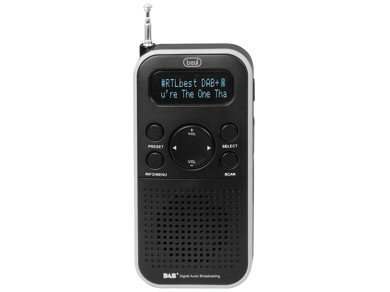 Trevi DAB 7F90 R Portatile Digitale Nero