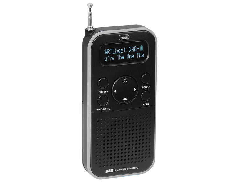 Trevi DAB 7F90 R Portatile Digitale Nero