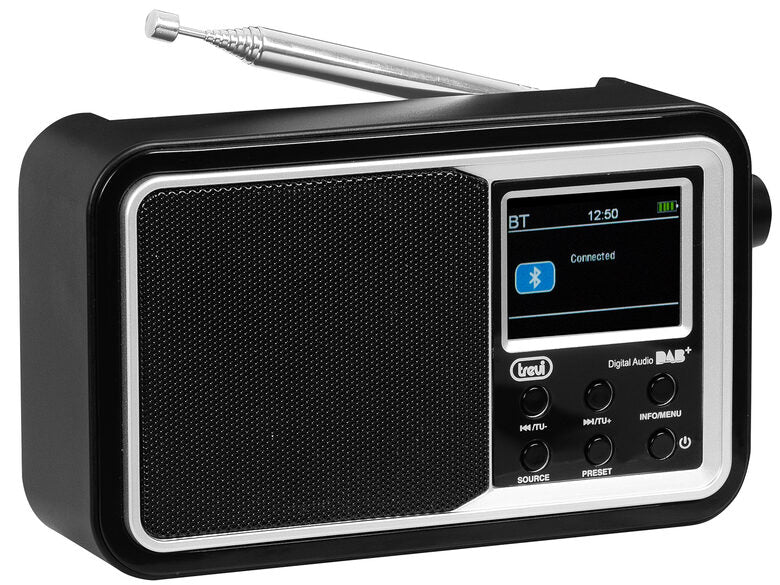 Trevi DAB 7F96 R Portatile Digitale Nero
