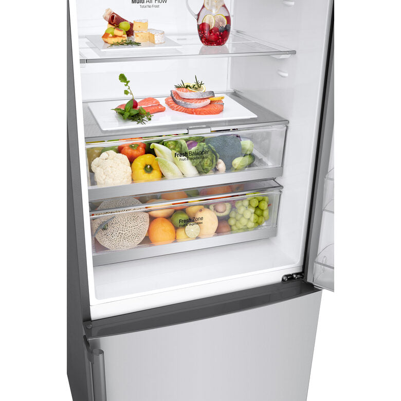 LG GBB567PZCMB Libera installazione 462 L Acciaio inox