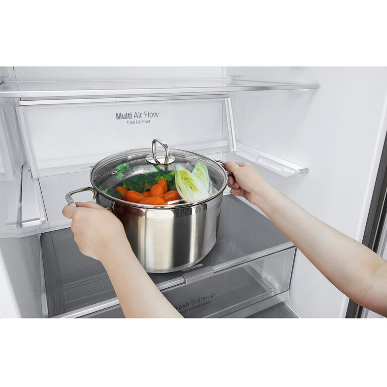 LG GBB567PZCMB Libera installazione 462 L Acciaio inox