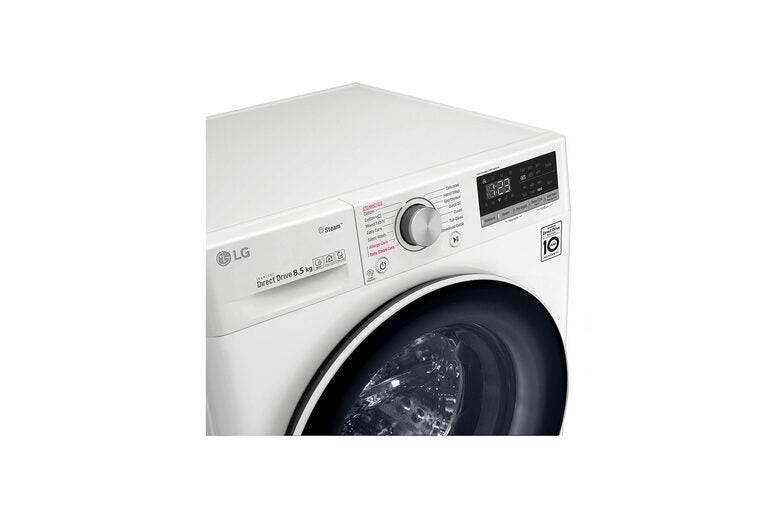 LG F2WV5S8S0E Lavatrice Slim Intelligente AIDD 8.5kg Vapore TurboWash 1200 Giri/min Carica frontale Classe C