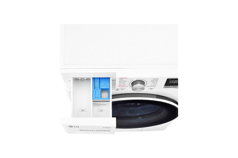 LG F2WV5S8S0E Lavatrice Slim Intelligente AIDD 8.5kg Vapore TurboWash 1200 Giri/min Carica frontale Classe C