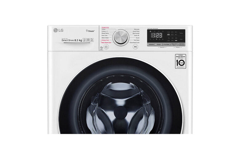LG F2WV5S8S0E Lavatrice Slim Intelligente AIDD 8.5kg Vapore TurboWash 1200 Giri/min Carica frontale Classe C