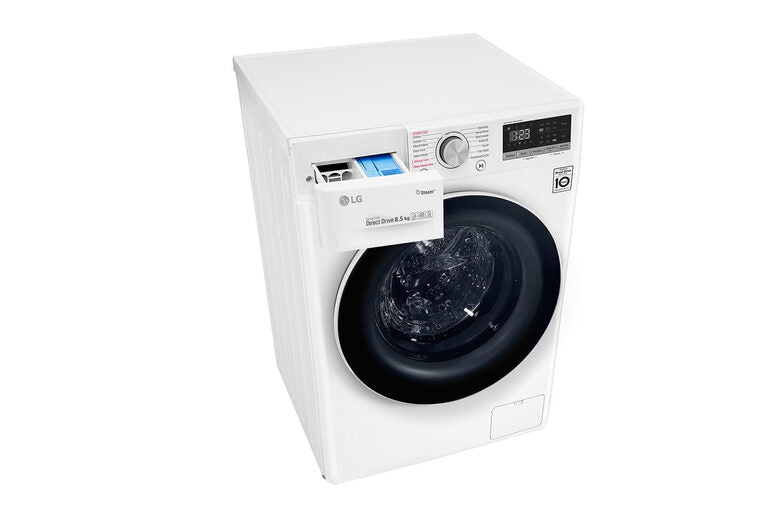 LG F2WV5S8S0E Lavatrice Slim Intelligente AIDD 8.5kg Vapore TurboWash 1200 Giri/min Carica frontale Classe C