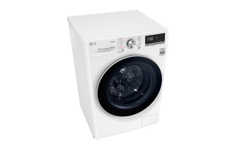 LG F4WV508S1E Lavatrice Intelligente AIDD 8kg Vapore TurboWash 1400 Giri/min Carica frontale Classe C
