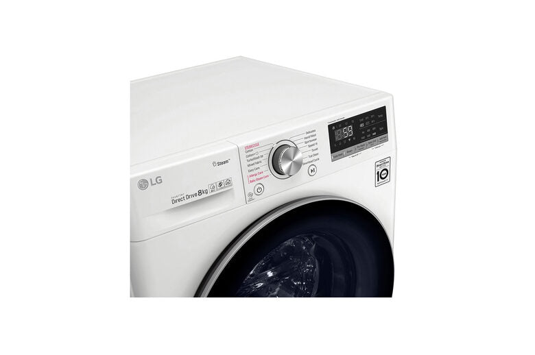 LG F4WV508S1E Lavatrice Intelligente AIDD 8kg Vapore TurboWash 1400 Giri/min Carica frontale Classe C