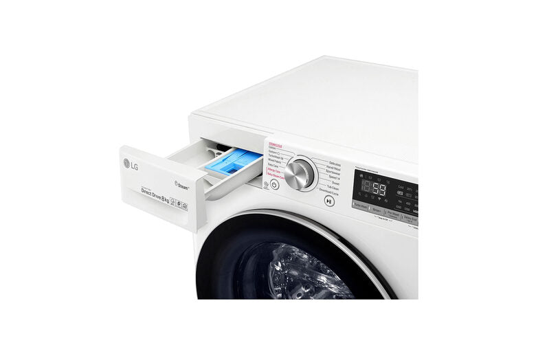 LG F4WV508S1E Lavatrice Intelligente AIDD 8kg Vapore TurboWash 1400 Giri/min Carica frontale Classe C