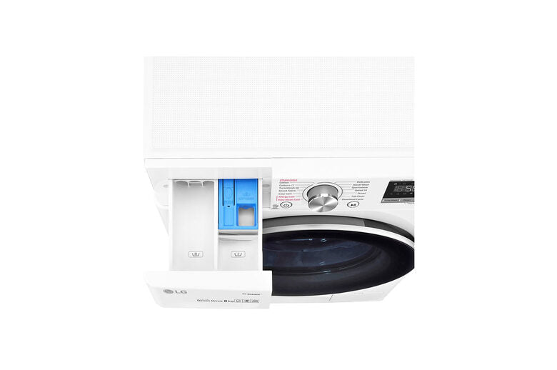 LG F4WV508S1E Lavatrice Intelligente AIDD 8kg Vapore TurboWash 1400 Giri/min Carica frontale Classe C