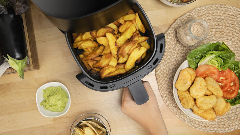 Cecotec Cecofry Deluxe Rapid Moon Singolo 2,5 L Indipendente 1400 W Friggitrice ad aria calda Nero