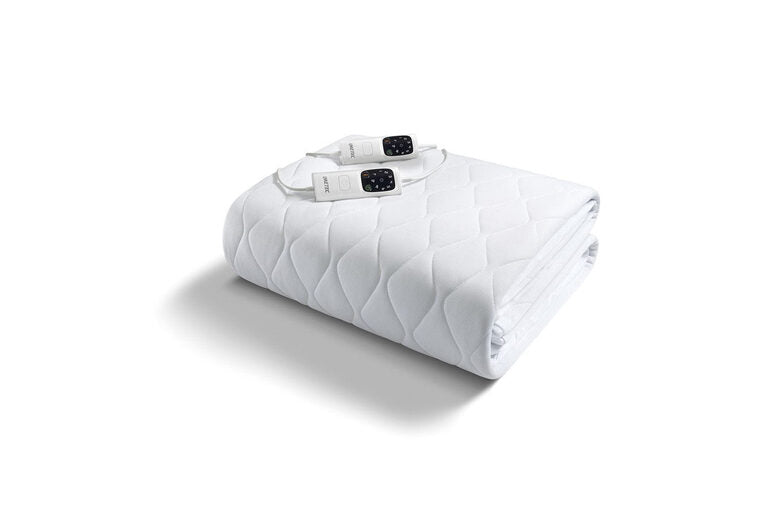Imetec 16729 coperta/cuscino elettrico Riscaldaletto elettrico 300 W Bianco Tessuto