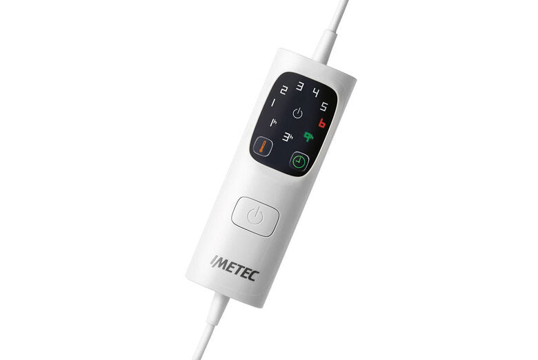 Imetec 16728 coperta/cuscino elettrico Riscaldaletto elettrico 150 W Bianco Tessuto