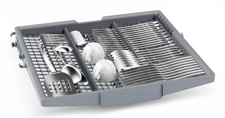 Bosch SMP4ECC72S Serie 4 Lavastoviglie da incasso sottopiano 14 coperti Acciaio nero spazzolato anti-impronta Classe A