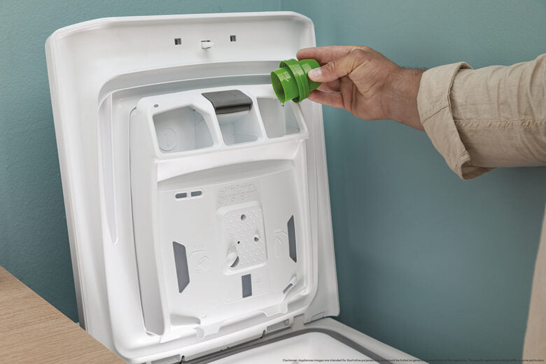 Candy TCA283D2-S ProWash 300 Lavatrice A Carica Dall'alto Libera Installazione 8 Kg, 1200 Giri, Motore Smart Inverter, Classe D, Bianco