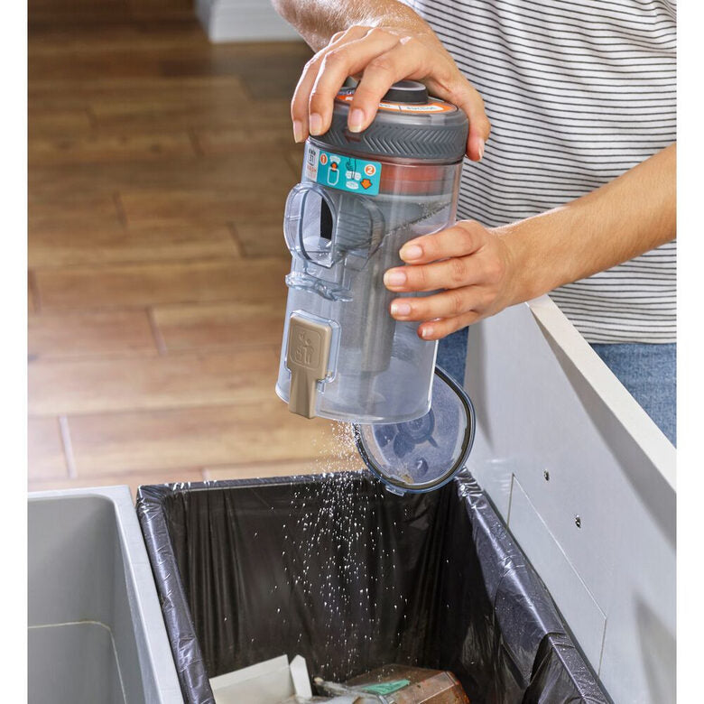 Black & Decker BHFEV36B2DW aspirapolvere senza filo Bronzo, Grigio Senza sacchetto