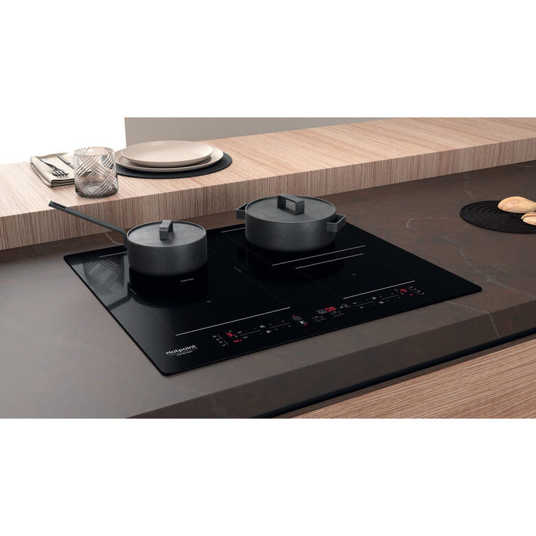 Hotpoint HB 3160C NE Nero Da incasso 59 cm Piano cottura a induzione 4 Fornello(i)