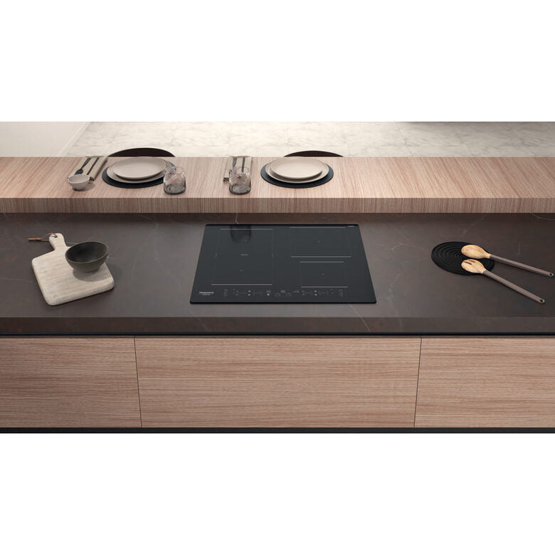 Hotpoint HB 3160C NE Nero Da incasso 59 cm Piano cottura a induzione 4 Fornello(i)