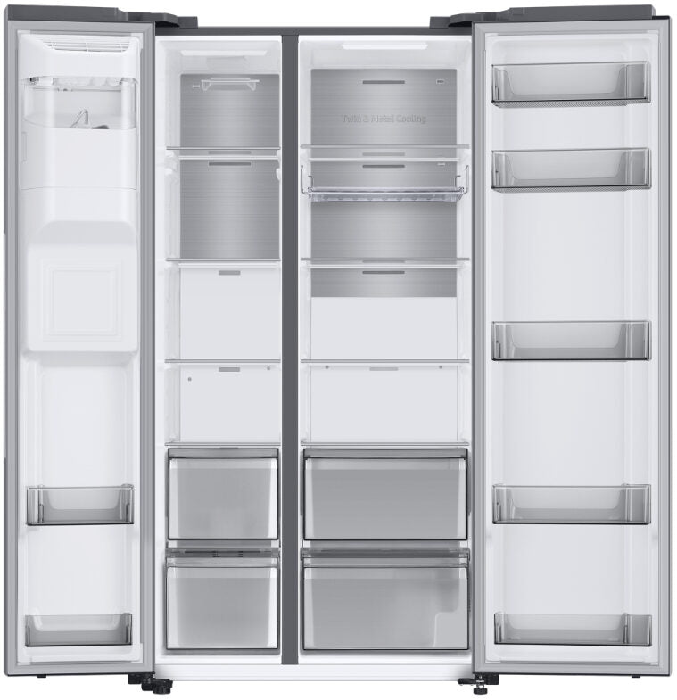 Samsung RS68A8842SL frigorifero side-by-side Libera installazione 609 L D Grigio