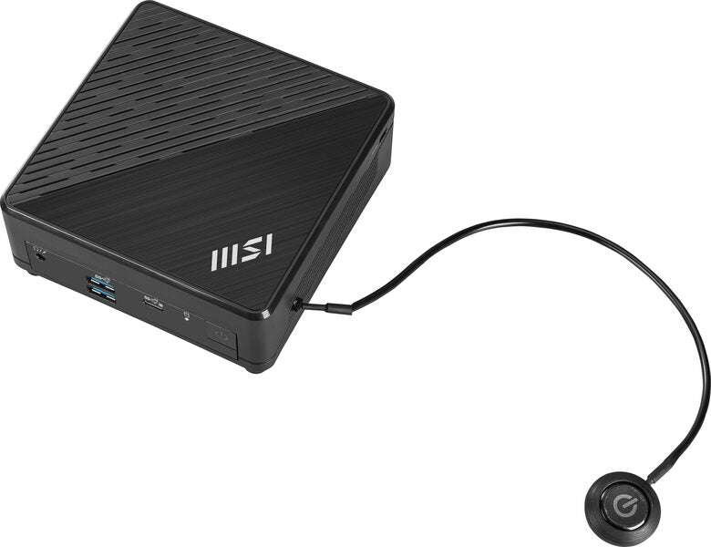 MSI Cubi N ADL-001EU Intel® N N200 4 GB DDR4-SDRAM 128 GB SSD Windows 11 Pro Mini PC Nero