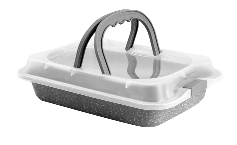Bialetti Lasagnera con coperchio Takeaway Petravera Aeternum