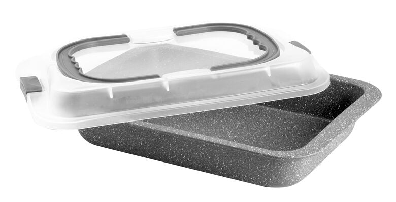 Bialetti Lasagnera con coperchio Takeaway Petravera Aeternum
