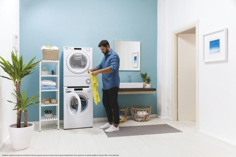 Candy Smart Pro CSOE H9A2DE-S asciugatrice Libera installazione Caricamento frontale 9 kg A++ Bianco