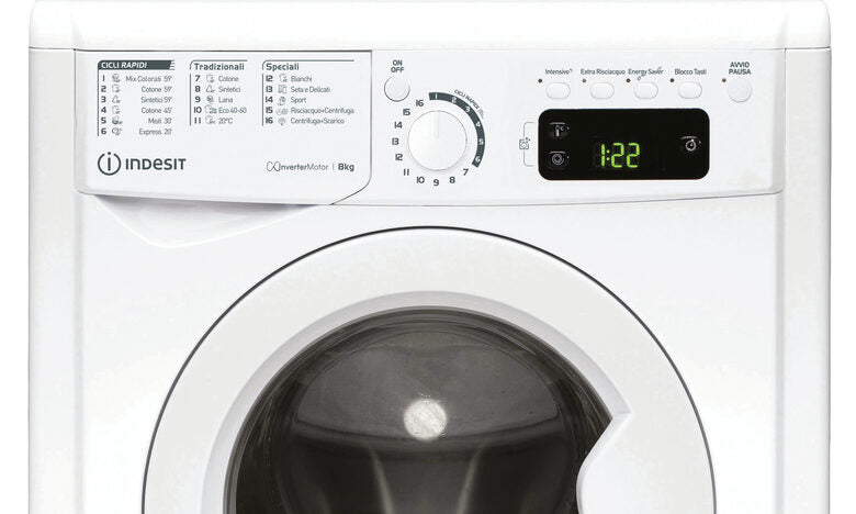 Indesit EWE 81283 W IT N lavatrice Caricamento frontale 8 kg 1200 Giri/min D Bianco