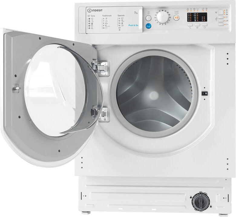 Indesit BI WMIL 71252 EU N Lavatrice a Incasso Caricamento frontale 7 kg 1200 Giri/min E Bianco