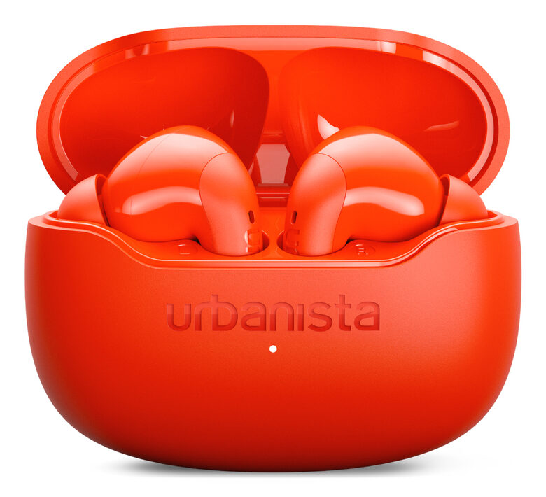 Urbanista Palermo Auricolare True Wireless Stereo (TWS) In-ear Musica e Chiamate USB tipo-C Bluetooth Arancione