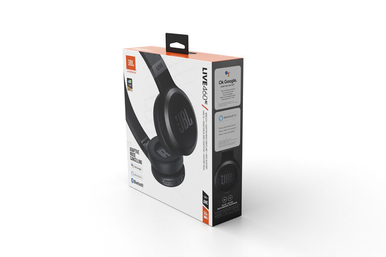 JBL LIVE 460 NC Cuffie Con cavo e senza cavo A Padiglione MUSICA USB tipo-C Bluetooth Nero